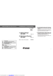 Conrad Electronic KK-C600 Bedienungsanleitung