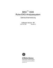 GE Medical Systems MAC 3500 Gebrauchsanweisung