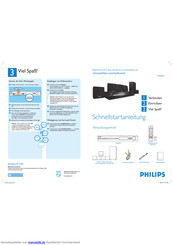 Philips HTS3011/12 Schnellstartanleitung