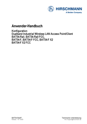 Hirschmann BAT54-F FCC Anwenderhandbuch