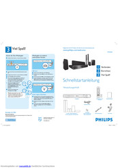 Philips HTS3367/12 Schnellstartanleitung