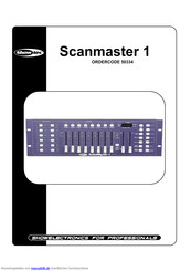 showtech Scanmaster 1 Produktanleitung