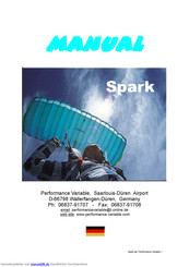 Performance Variable Spark 230 Handbuch