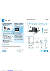 Philips HTS9800W/12 Schnellstartanleitung