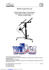 WilTec 50790 51289 Bedienungsanleitung