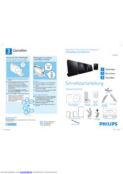 Philips HTS4600 Schnellstartanleitung