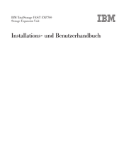 IBM TotalStorage FAStT EXP700 Installationshandbuch
