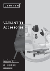 Leister VARIANT T1 Bedienungsanleitung