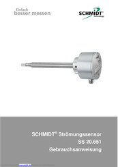 Schmidt SS 20.651 Gebrauchsanweisung