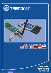 TRENDnet TEW-421PC Kurzinstallationsanleitung