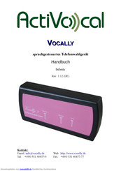Activocal VOCALLY Handbuch
