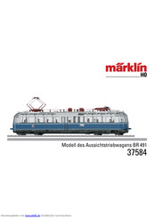 Märklin 37584 Betriebsanleitung