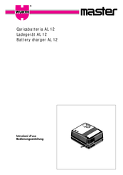 wurth master AL 12 Bedienungsanleitung