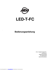 ADJ LED-T-FC Bedienungsanleitung