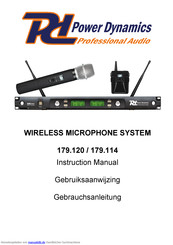 Power Dynamics 179.120 Gebrauchsanleitung