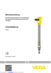 Vega VEGASWING 66 Betriebsanleitung