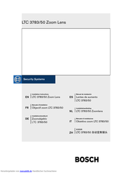 Bosch LTC 3783/50 Installationshandbuch