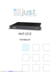 jusst NVT-1212 Handbuch