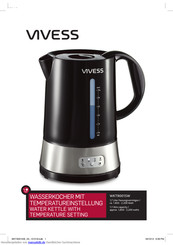 VIVESS WKT9001SW Bedienungsanleitung