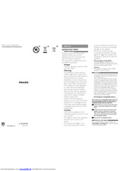 Philips S1310 Wichtige Information