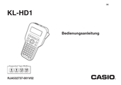 Casio KL-HD1 Bedienungsanleitung