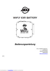 ADJ WiFLY EXR Battery Bedienungsanleitung