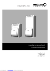 Brotje LSL-UB 17-25 C Installationshandbuch