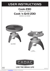 Cadac Cook 230 Benutzerhandbuch