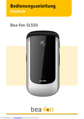 Bea-fon SL550 Bedienungsanleitung