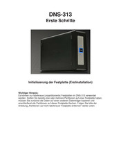 D-Link DNS-313 Erste Schritte
