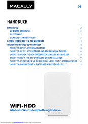 Macally WIFI-HDD Handbuch