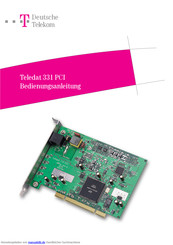 66 Teledat 331 PCI Bedienungsanleitung
