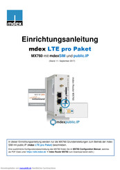 Mdex MX760 Installationsanleitung