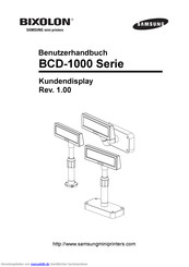 BIXOLON BCD-1000WN Benutzerhandbuch