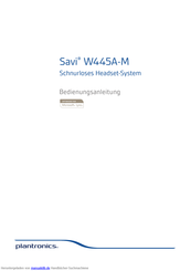 Savi W445A-M Bedienungsanleitung
