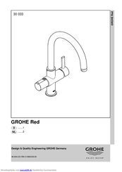 Grohe Red 30 033 Montagevorschrift