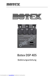 Botex DSP 405 Bedienungsanleitung