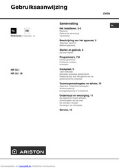 Ariston HR 10.1 Bedienungsanleitung