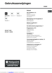 Hotpoint Ariston HR 86 T.1 IX /HA Bedienungsanleitung