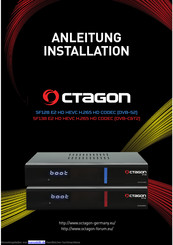 Octagon SF138 Installationsanleitung
