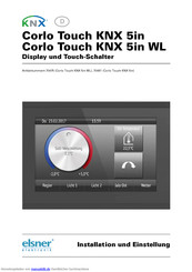 Elsner Corlo Touch KNX 5in Installation Und Einstellung