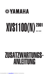 Yamaha 2001 xvs1100n Zusatzwartungsanleitung