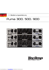 Tecamp Puma 500 Bedienungsanleitung