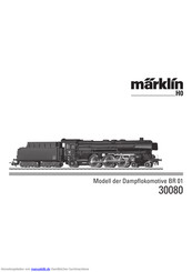 Marklin 30080 Montageanleitung