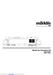 Marklin 36793 Bedienungsanleitung