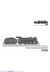 Marklin 37028 Bedienungsanleitung