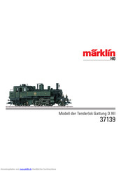 Marklin 37139 Bedienungsanleitung