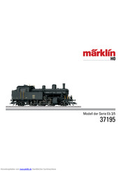 Marklin 37195 Bedienungsanleitung