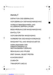 BAUKNECHT WA SILVER 714 BW BK Benutzerhandbuch