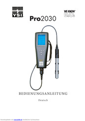 YSI Pro2030 Bedienungsanleitung
